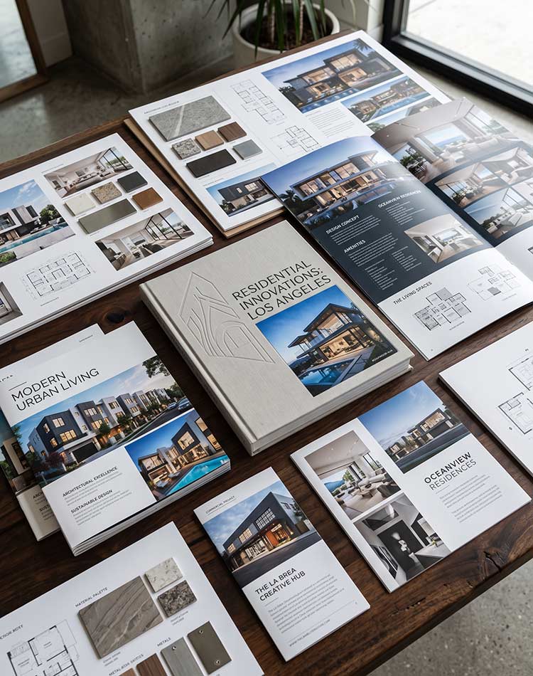 High-end architecture and design marketing craft from The Design Equation