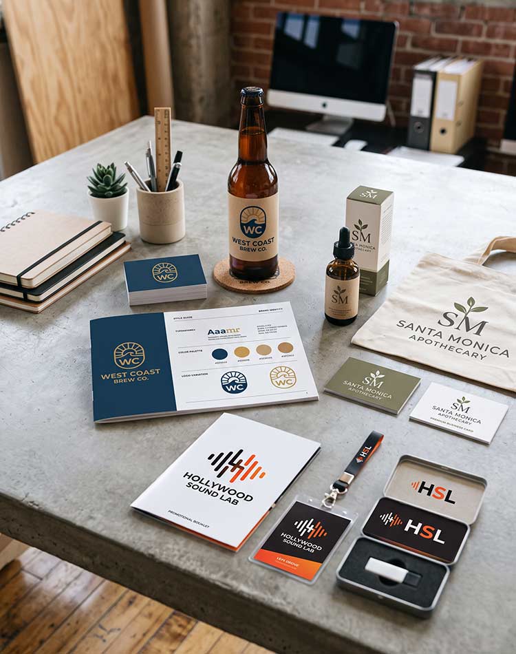 High-end brand identity craft from The Design Equation