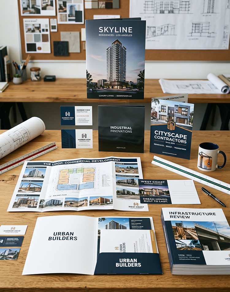 High-end construction marketing craft from The Design Equation