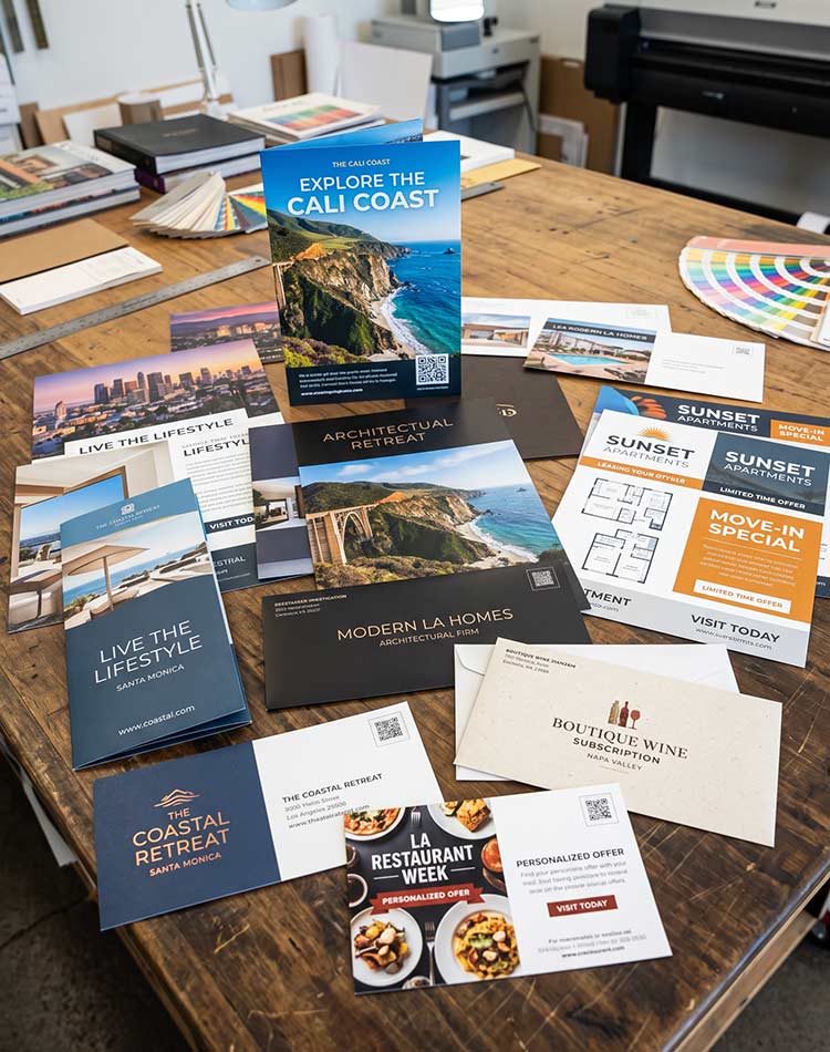 High-end direct mail design craft from The Design Equation