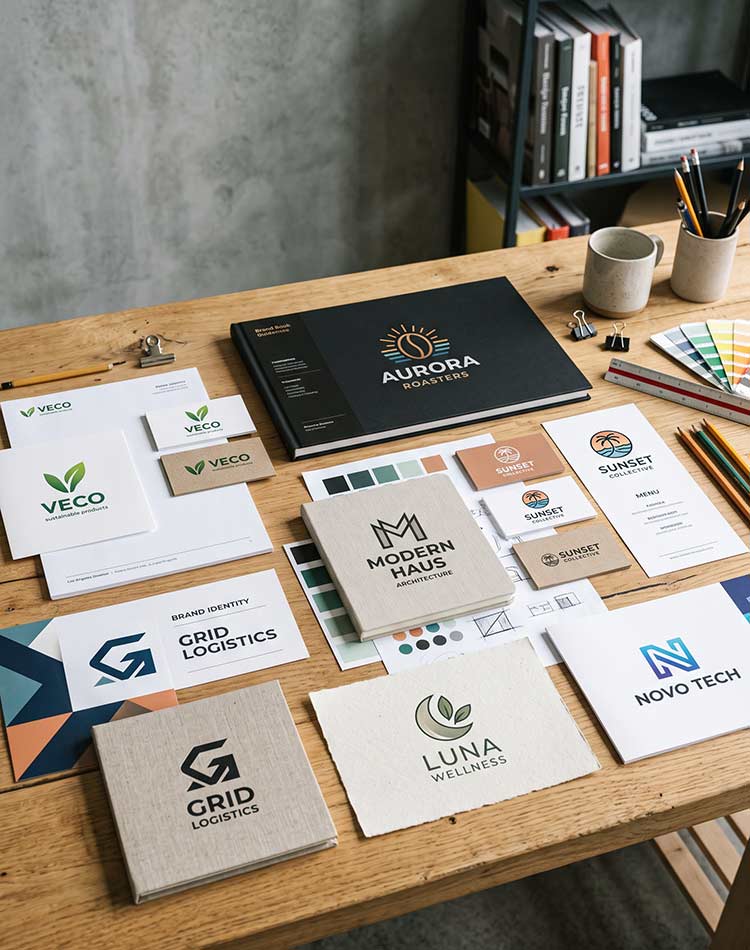 Original custom logo design from The Design Equation