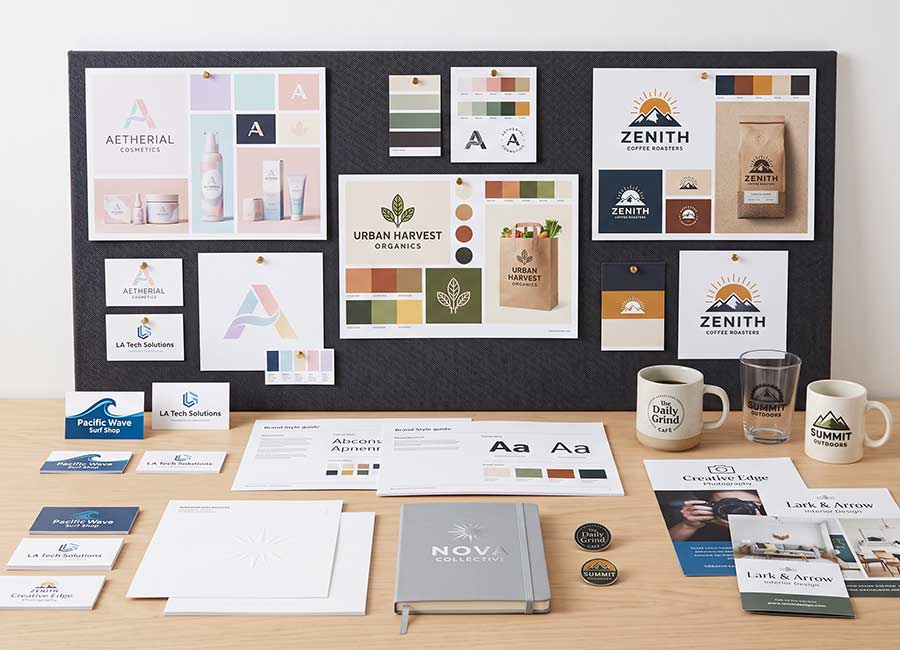 The Design Equation designing a logo in Los Angeles
