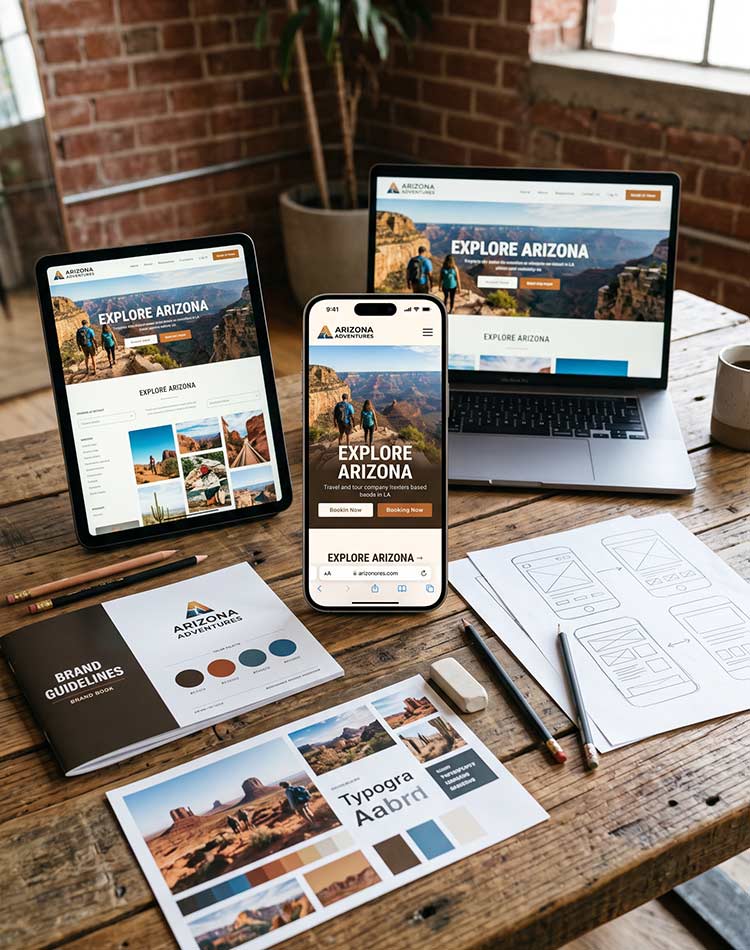 High-end mobile-responsive design craft from The Design Equation