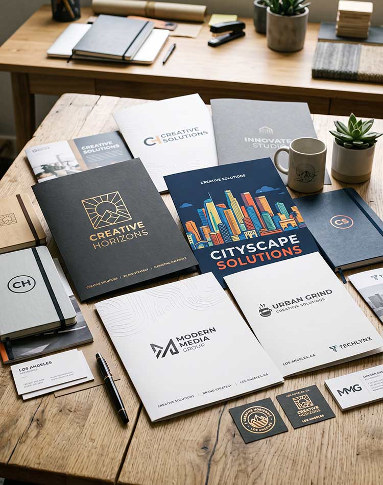 High-end presentation folder craft from The Design Equation