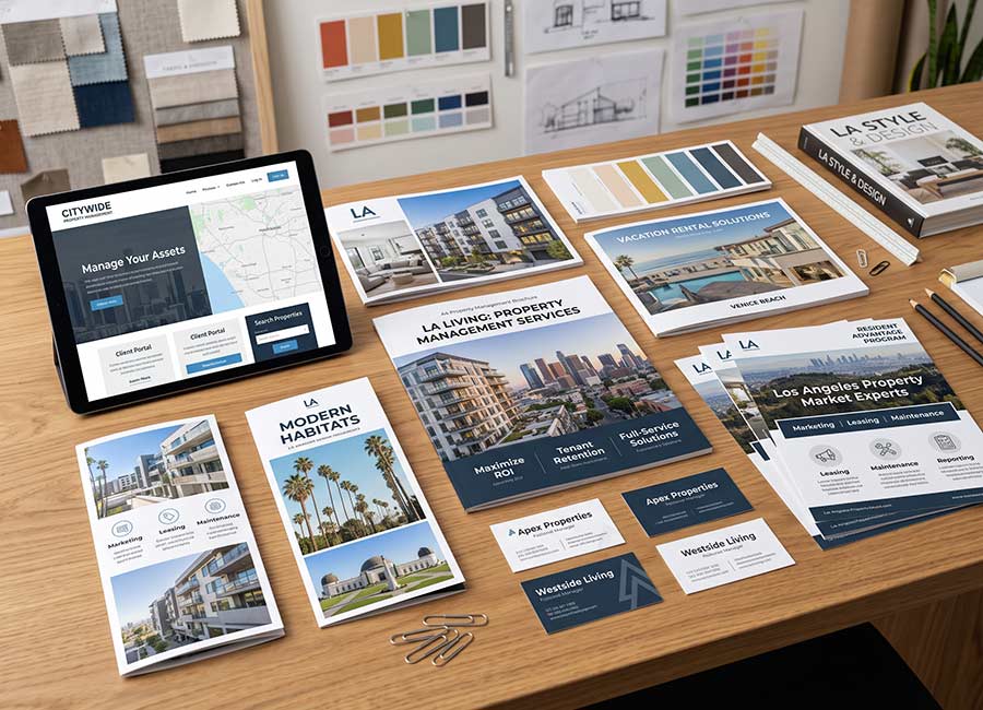 The Design Equation working on property management marketing in Los Angeles