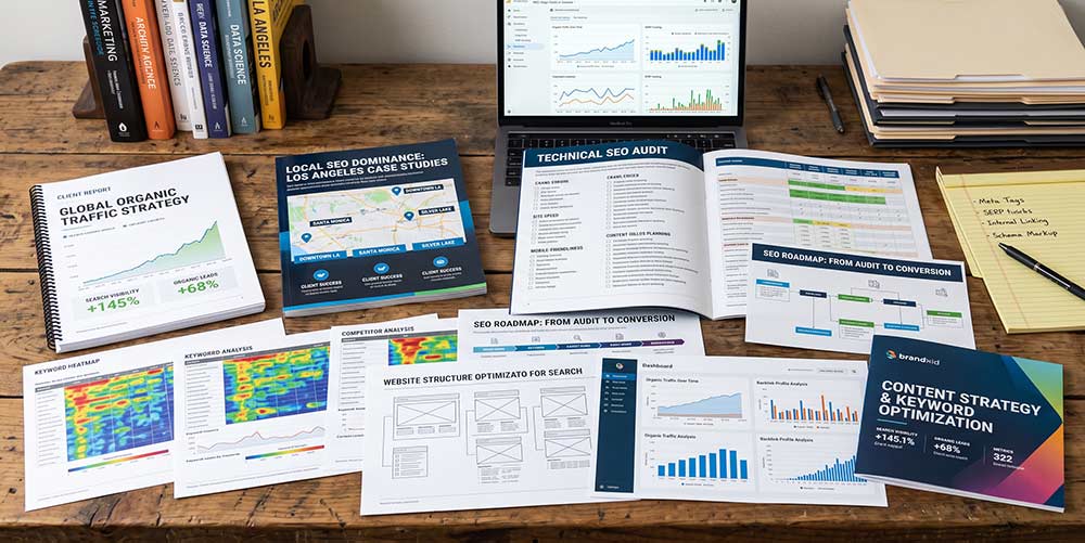 Local SEO services work by The Design Equation in Los Angeles