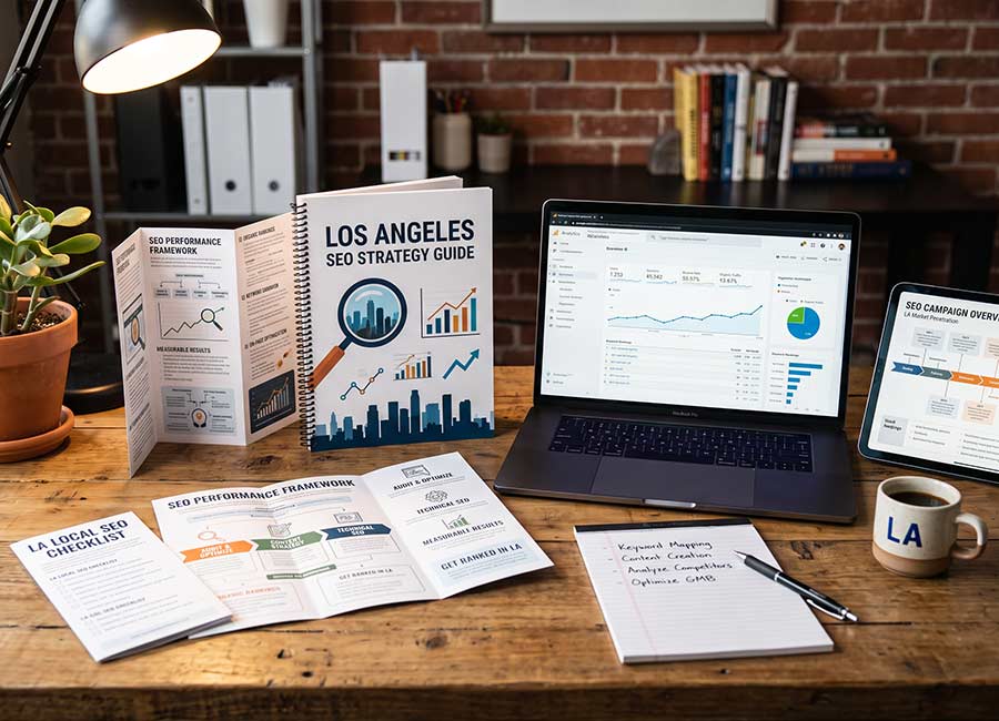 The Design Equation managing local SEO in Los Angeles