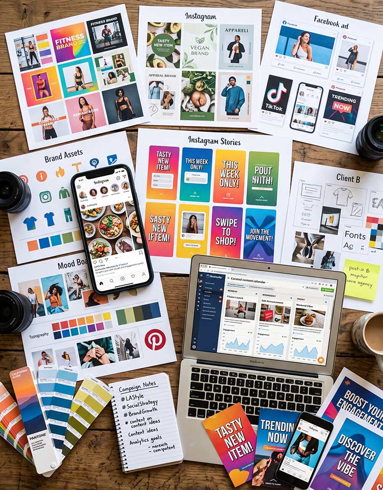 High-end social media content craft from The Design Equation