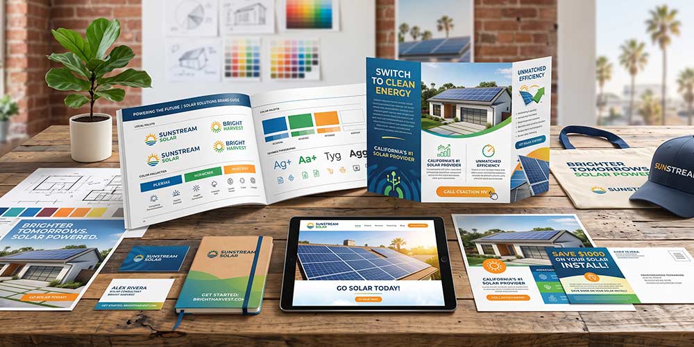Solar marketing work by The Design Equation in Los Angeles