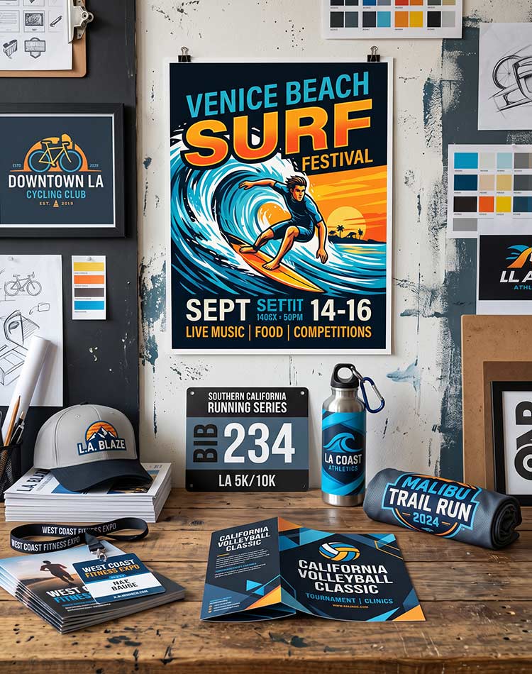 High-end sports marketing craft from The Design Equation