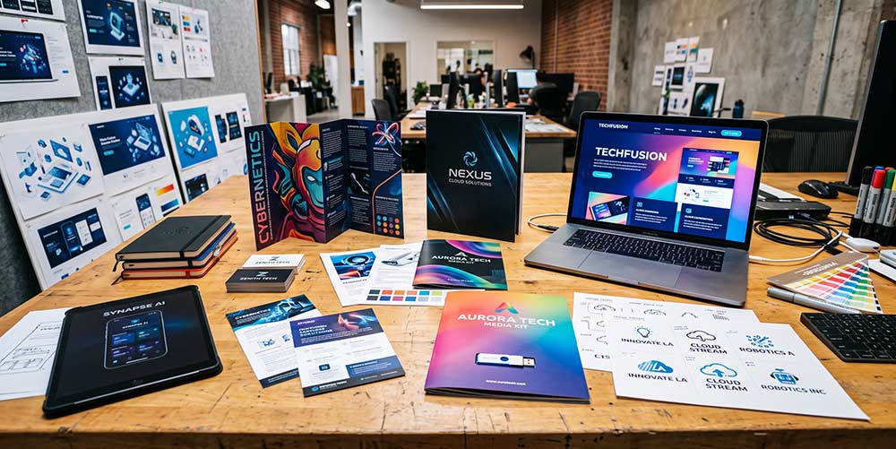 Technology marketing work by The Design Equation in Los Angeles