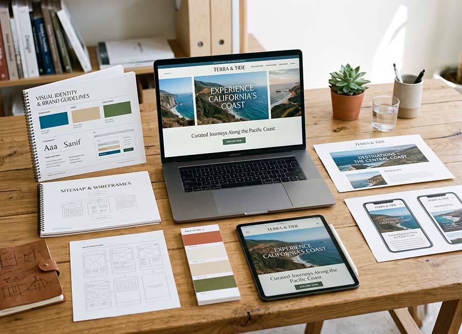 The Design Equation designing a website in Los Angeles
